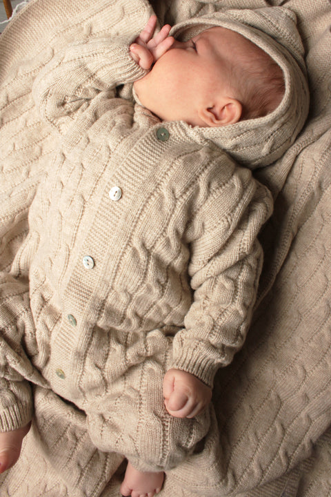 Jumpsuit - Braids Pure Wool Carded Maglificio Verona