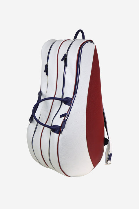 Classic Backpack Tennis Bag - Art. Biancorossoblu Terrida
