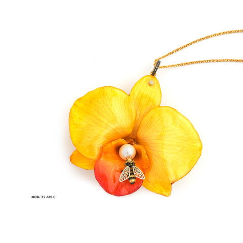 Pendant - Yellow flower Fancs-V
