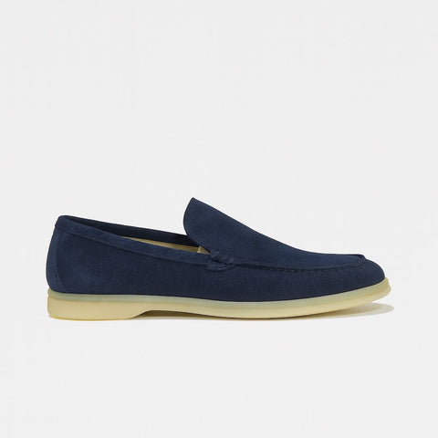 Unstructured suede loafer Positano