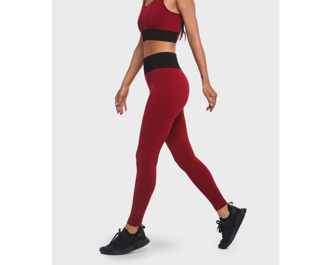 Leggings - Rhubarb brb Red Heart and Soul