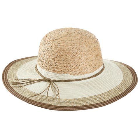 Pamela in paper and raffia jersey sewn Petracci