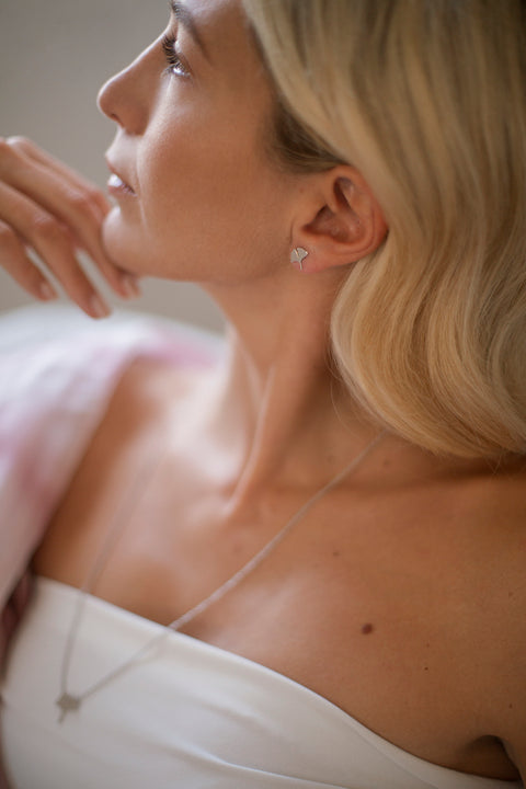 Earrings - Art. Ginkgo 18kt Melania Fumiko