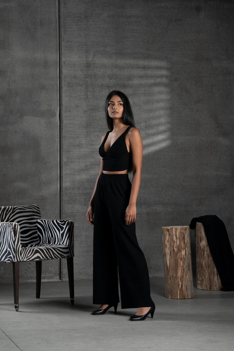 Trousers - Palace Black Giulia Brasson