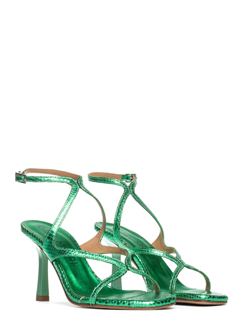 SHARLEN - Sandals GISÈL MOIRÈ