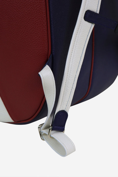 Classic Backpack Tennis Bag - Art. Biancorossoblu Terrida