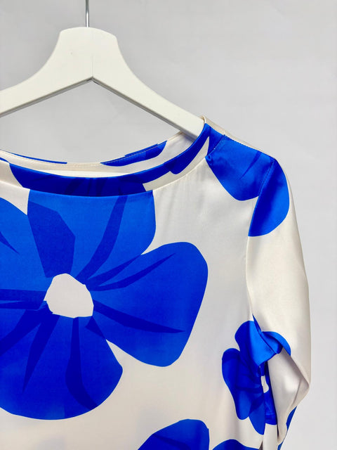 Long-sleeved printed blouse SixStop