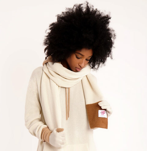 Scarf - Peach What If