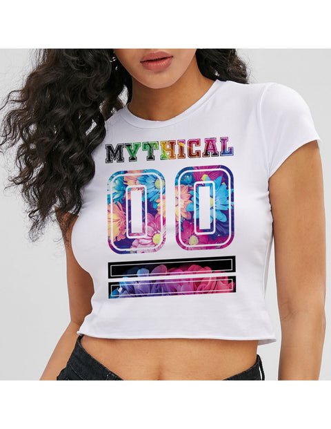 T-Shirt - Crop MY Vustyle