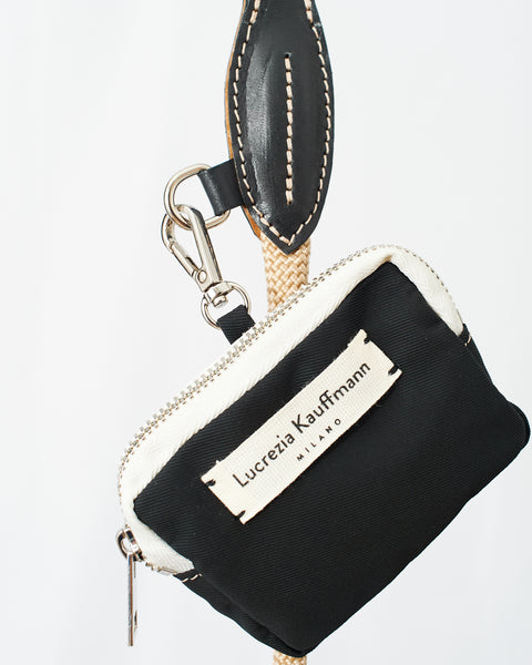 Collar - LK Leash-Jet Black Lucrezia Kauffmann