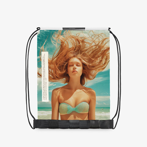 Drawstring Backpack 3D mesh 959NINEFIVENINE