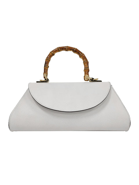 Bag with bamboo handle Florence Leather