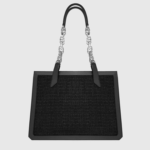 Bag - Beatrix black big with chain Lamarr