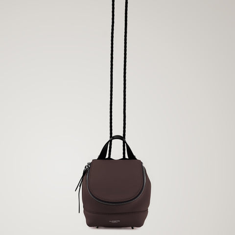 Bag - MicroNUT Bag Gun Metal Pugnetti Parma