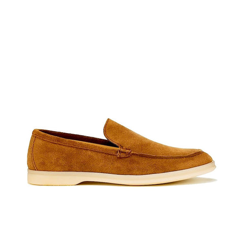 Unstructured suede loafer Positano