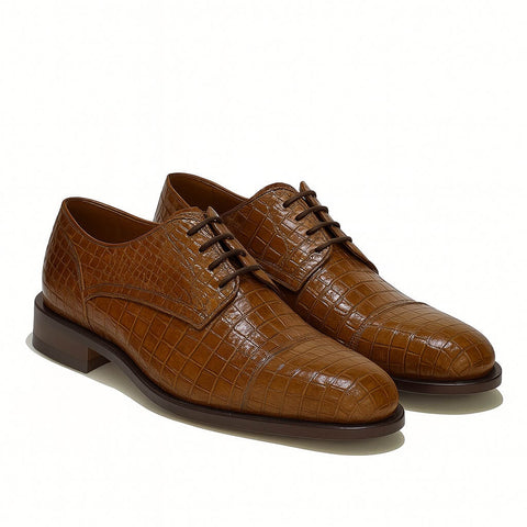 Cap toe derby shoes Milano