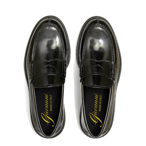 Brushed penny loafers Tolentino