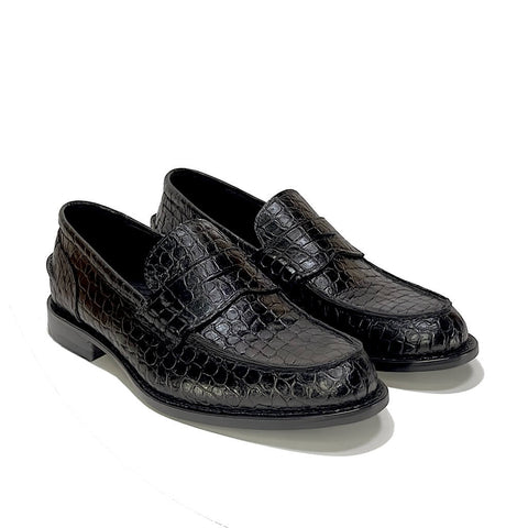 Brushed penny loafers Tolentino