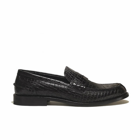 Brushed penny loafers Tolentino