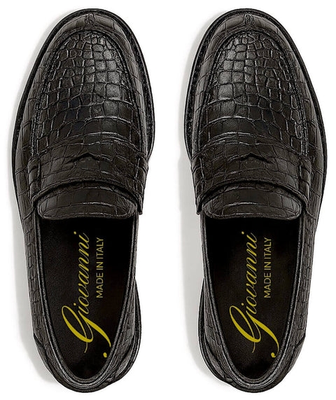 Brushed penny loafers Tolentino