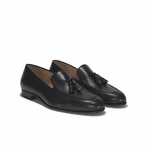 Tassel loafer in calfskin Perugia