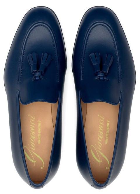 Tassel loafer in calfskin Perugia