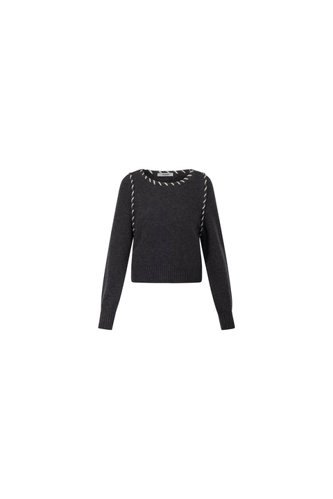 Crew-neck sweater - S210-2100 Teodori