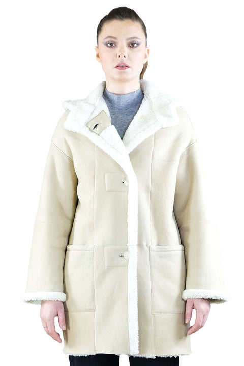 Coat - Art. Macurly col. Avorio Marester