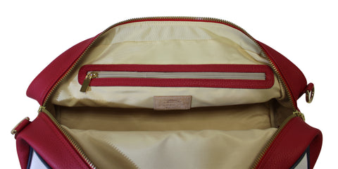 Classic Sport Bag - Art. Biancorossoblu Terrida