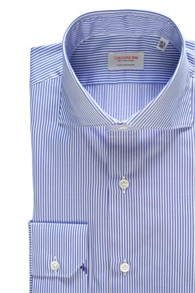 Striped Popeline Shirt Cordone 1956