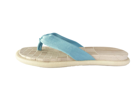 Flip flops - Argilla Light Blue Raw Clays