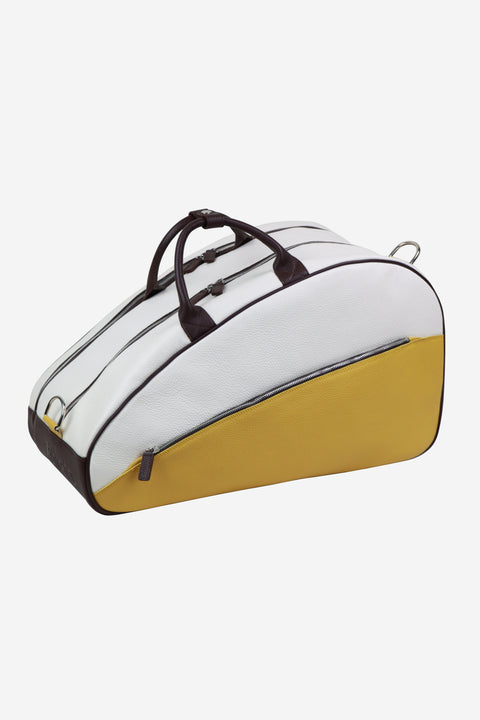 Wide Padel Bag - Art. Biancogiallotestamoro Terrida