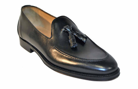 Black Loafers Shoes - Art. 4261A Roberto di Paolo