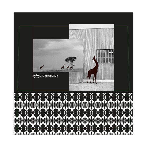 Tote Bag - Print Black 959NINEFIVENINE
