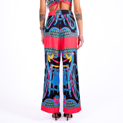 Trousers - Print Silvia Serafini