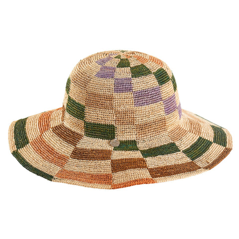 Pamela in fine crochet raffia Petracci