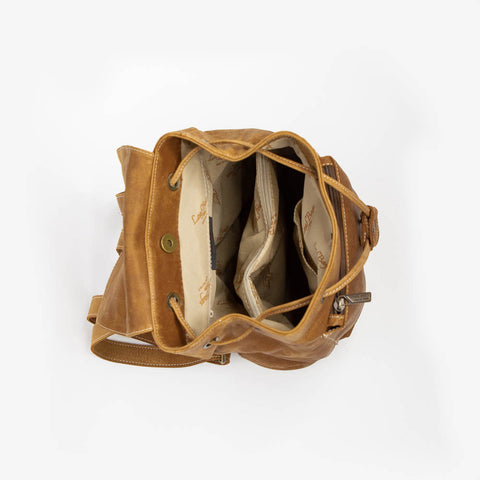 Women's Backpack Leaf Pelletterie