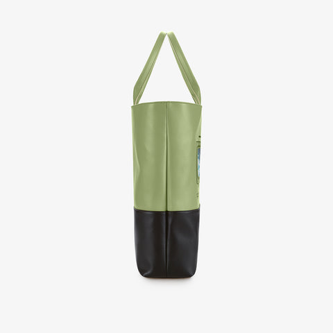 Shopping Bag - Print Green 959NINEFIVENINE