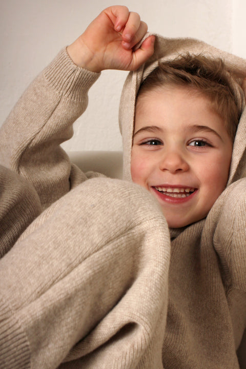 Hoodie - Pure Wool Cardigan Maglificio Verona