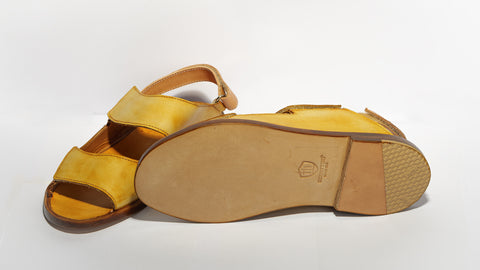 Sandal - Alfred Yellow Piero Schettini