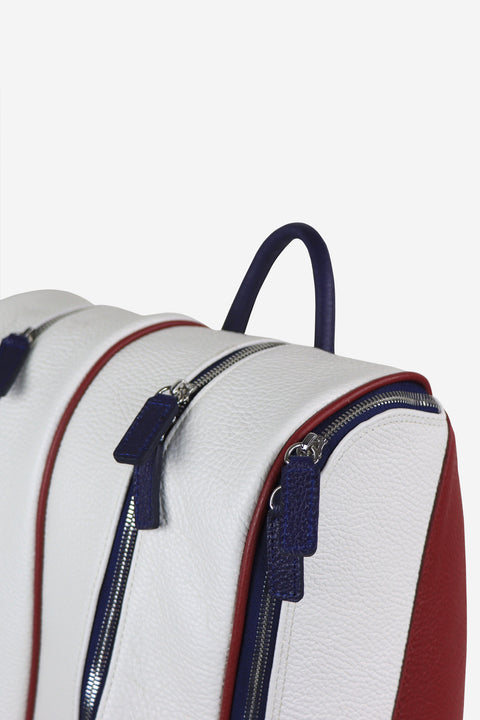 Classic Backpack Tennis Bag - Art. Biancorossoblu Terrida