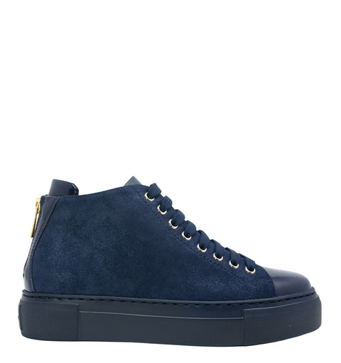 Shoes - Atena Up Glitter Blue Calzaturificio Emmegiemme