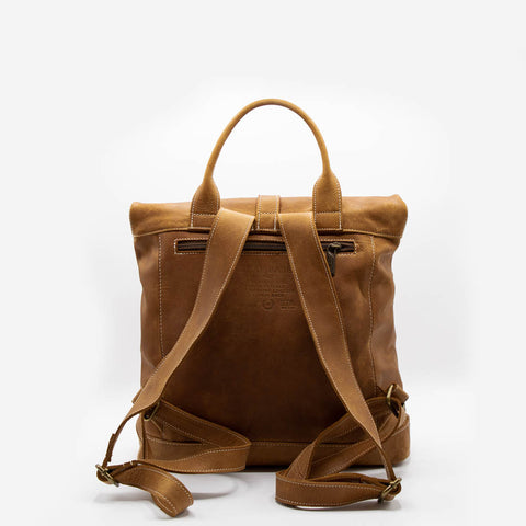 Women's Backpack Leaf Pelletterie