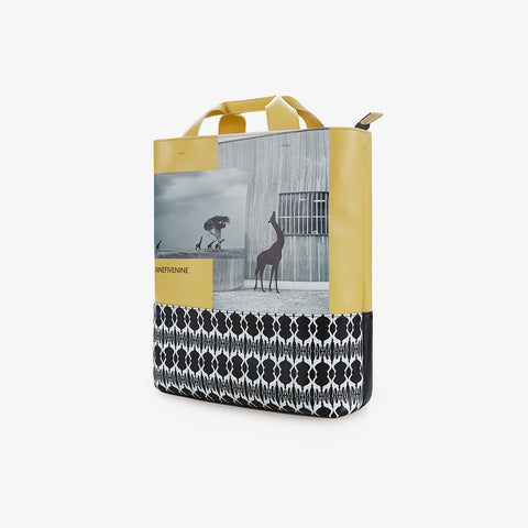 Tote Bag - Print Yellow 959NINEFIVENINE