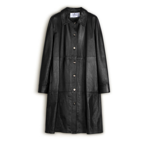 Leather jacket - Long Jacket Arpel