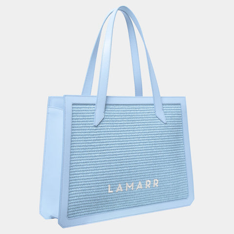 Bag - Beatrix light blue big Lamarr