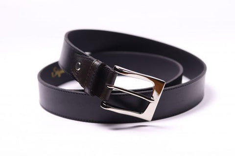 Belt - Art. Cuoio Nero Cucito Stefano Reda