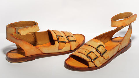 Sandal - Alexander Orange Piero Schettini