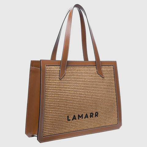 Bag - Beatrix moka big Lamarr