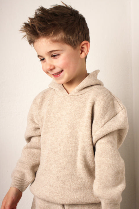 Hoodie - Pure Wool Cardigan Maglificio Verona